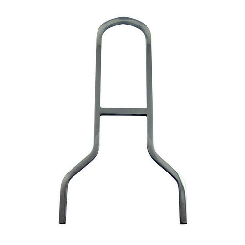 Lowboy sissy bar alta - alta, cromo