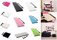 HUDSON MENSOLA GALLEGGIANTE LUCIDA DA PARETE CUCINA BAGNO SOGGIORNO MENSOLE