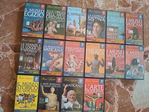 Raccolta vhs musei vaticani - musei,