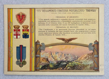 cartolina reggimentali