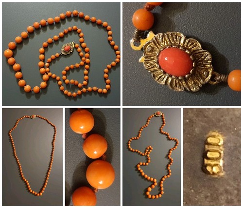Collana corallo lunga - collana, 71