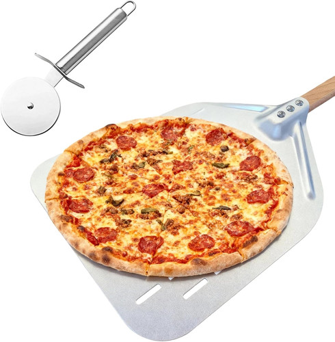 Pala per pizza perforata - pizza,
