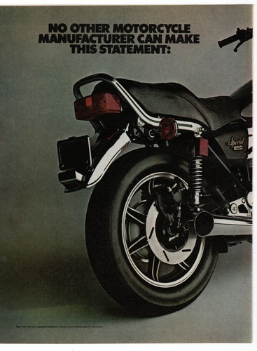 Pubblicità moto yamaha xs850 - pubblicità,