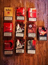 Lotto Di 10 Pacchetti Marlboro Vuoti Da Collezione