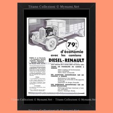 Anni ' 30  * Pubblicità Originale "Renault, Camion, 79% d'économie avec les Cami