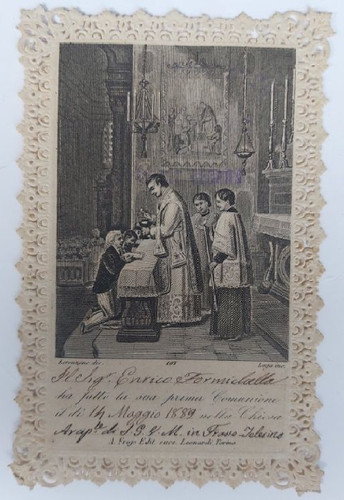 Santino holy card - santino,