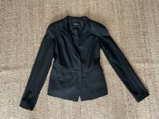 Blazer/bordo in lana nero