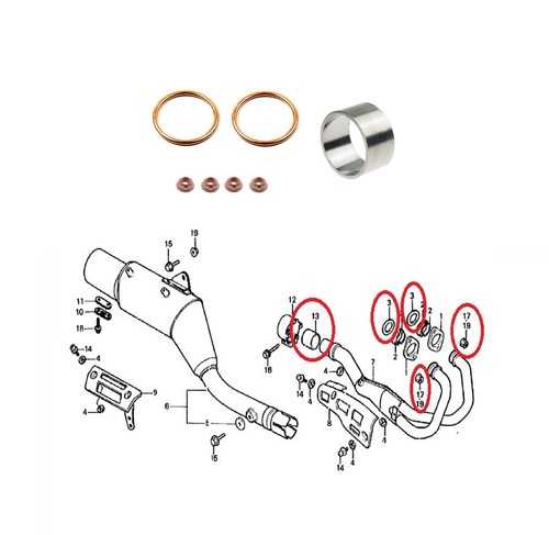 Honda 600 rm kit - honda,