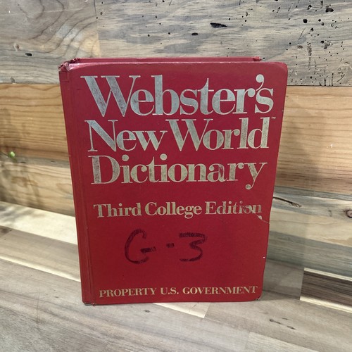 Webster new world - webster's,