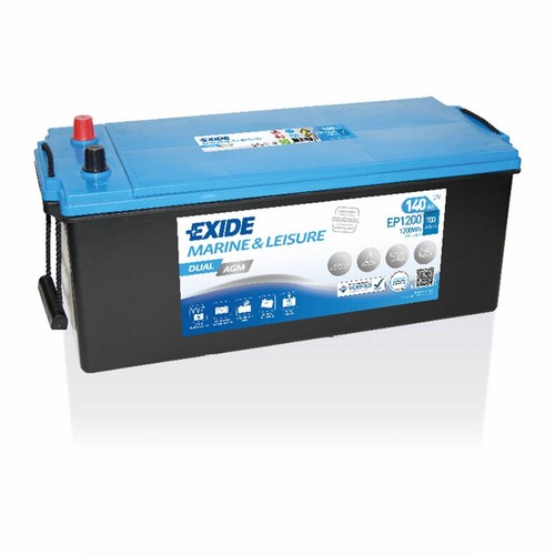 Exide ep1200 dual agm - dual, starter