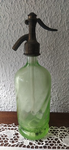 Bottiglia sifone seltz vintage - bottiglia,