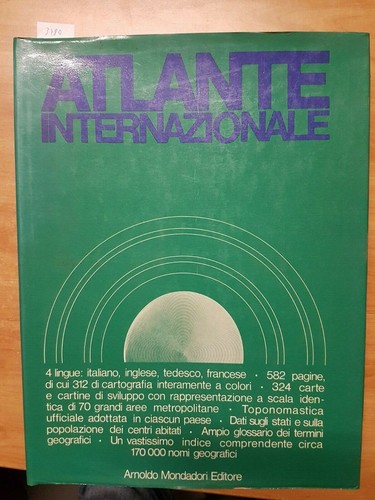 Atlante internazionale - atlante,