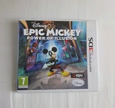 Epic Mickey: The Power of Illusion - Nintendo 3DS - Completo di manuale 
