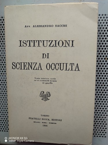 Esoterismo istituzioni di - esoterismo,