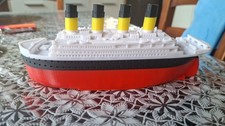 Modello di nave Titanic Interamente Stampato in 3D cm 20x10x6 Circa