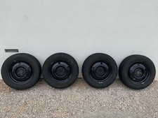 N.4 ruote: cerchi acciaio J 15 X6JJ DOT + pneumatici Nokian WR D4 195/65 R15 95H