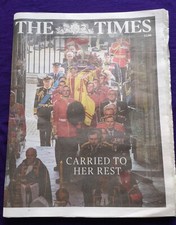 Times Newspaper, Queen