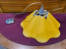 Lampada a sospensione vetro ondulato Fabbian