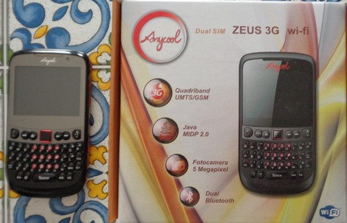 Anycool zeus nero - anycool, 3g
