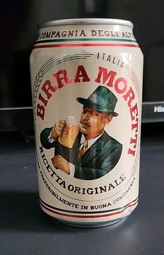 Birra moretti lattina - birra, cl.33