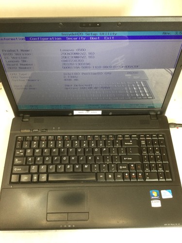 Lenovo g560 boot - bios,