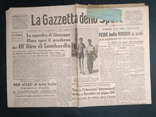 Foglio rivista La Gazzetta