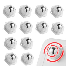 12 Pezzi Ruote a Sfera per