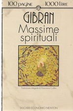 MASSIME SPIRITUALI - GIBRAN