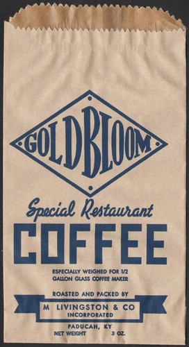 Borsa vintage goldbloom coffee - vintage,