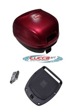 Bauletto Originale Aprilia Rosso Completo Di Piastra