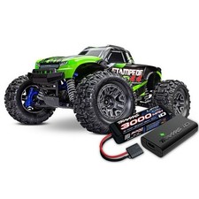 Traxxas 67154-4 Stampede BL-2S 1:10 4x4 RTR Clipless 2,4 GHz incl. batteria/caricabatterie verde
