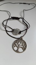 Collana e braccialetto albero
