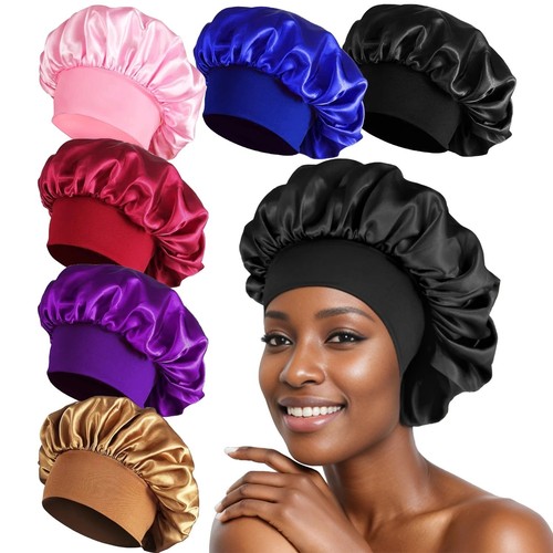 Women silk feel sleep - silk, bonnet