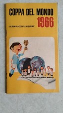 FERRERO ALBUM FIGIRINE COPPA DEL MONDO 1966 CON 15 FIGURINE SENZA SPILLE !