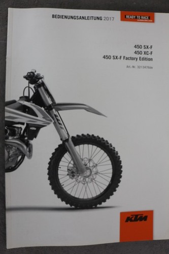 Ktm 450 enduro manuale uso - 450,