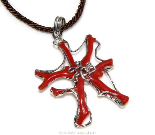 Collana donna ciondolo argento - donna,
