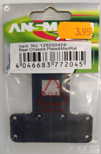 Ansmann 125000408 rear chassis - 125000408,