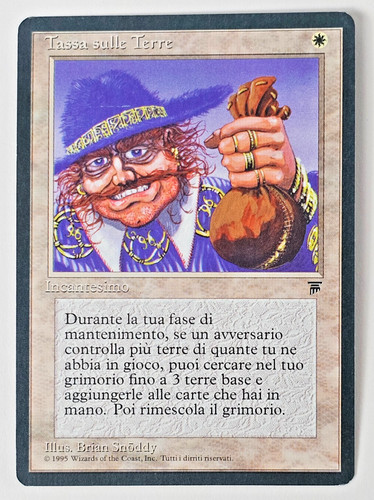 Mtg 1995 land tax leggende - land,