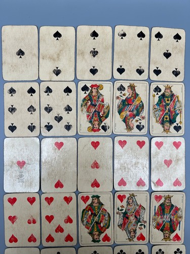 Mazzo antico carte gioco - carte, da