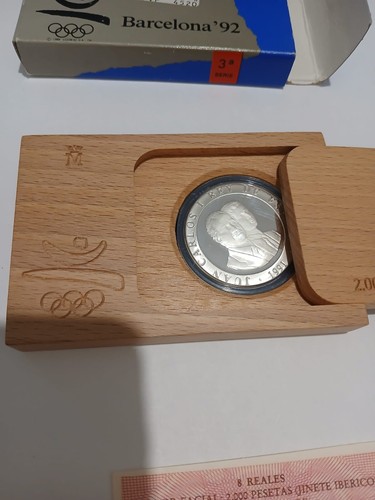 Moneta argento 2000 pesetas - moneta,