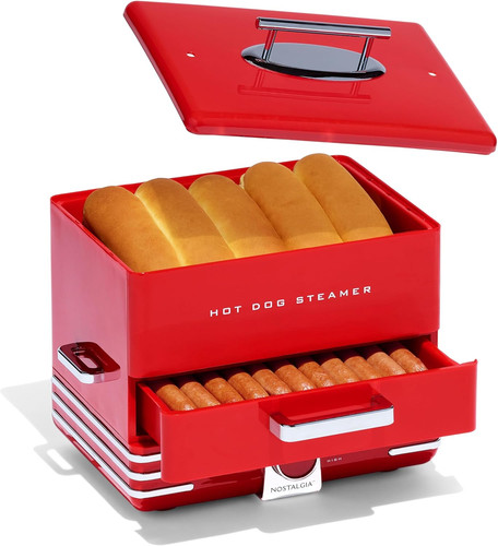 Vaporiera per hot - dog, extra