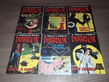 DIABOLIK  ANASTATIKA II seconda serie  1/26  25/50  Gazzetta dello Sport  NUOVI
