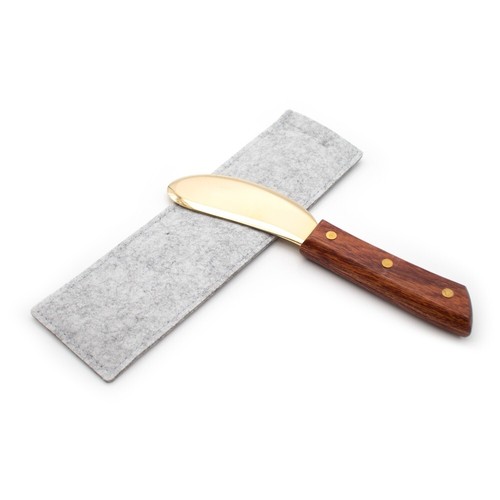 Coltello fascia ottone doppia - fascia,