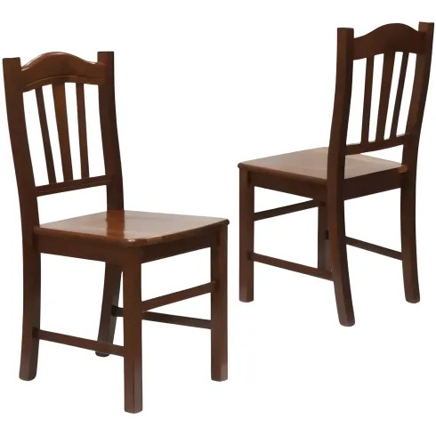 Sedie legno massello noce - massello,