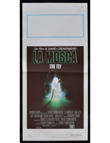 Locandina mosca the fly - the,