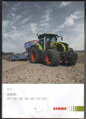 Scheda brochure trattori - , claas