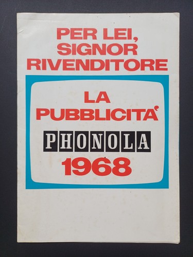 Phonola rara brochure - rara,