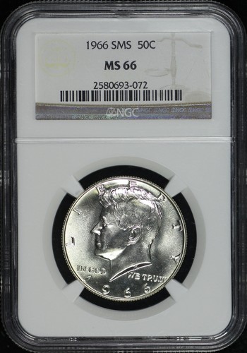 1966 sms kennedy mezzo dollaro - 1966,