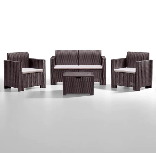 Salotto giardino set - set, con