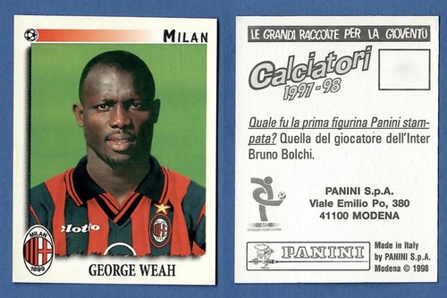 Figurina calciatori panini - figurina,